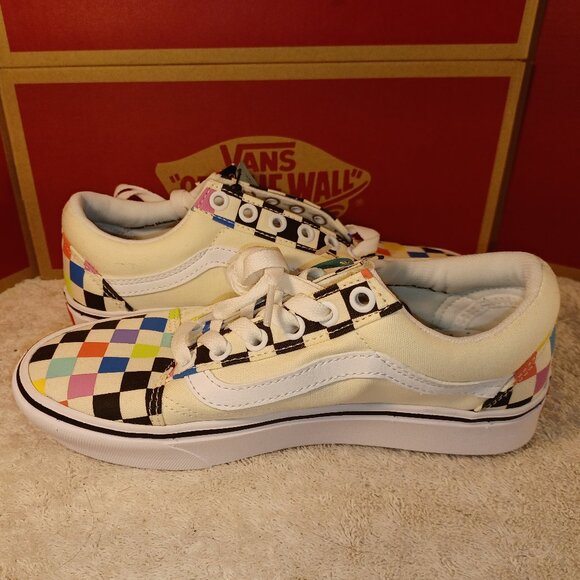 VANS Men's 4/Women's 5.5 ComfyCush Old Skool x MoMA Checkerboard VN0A3WMA1PJ - Picture 12 of 12